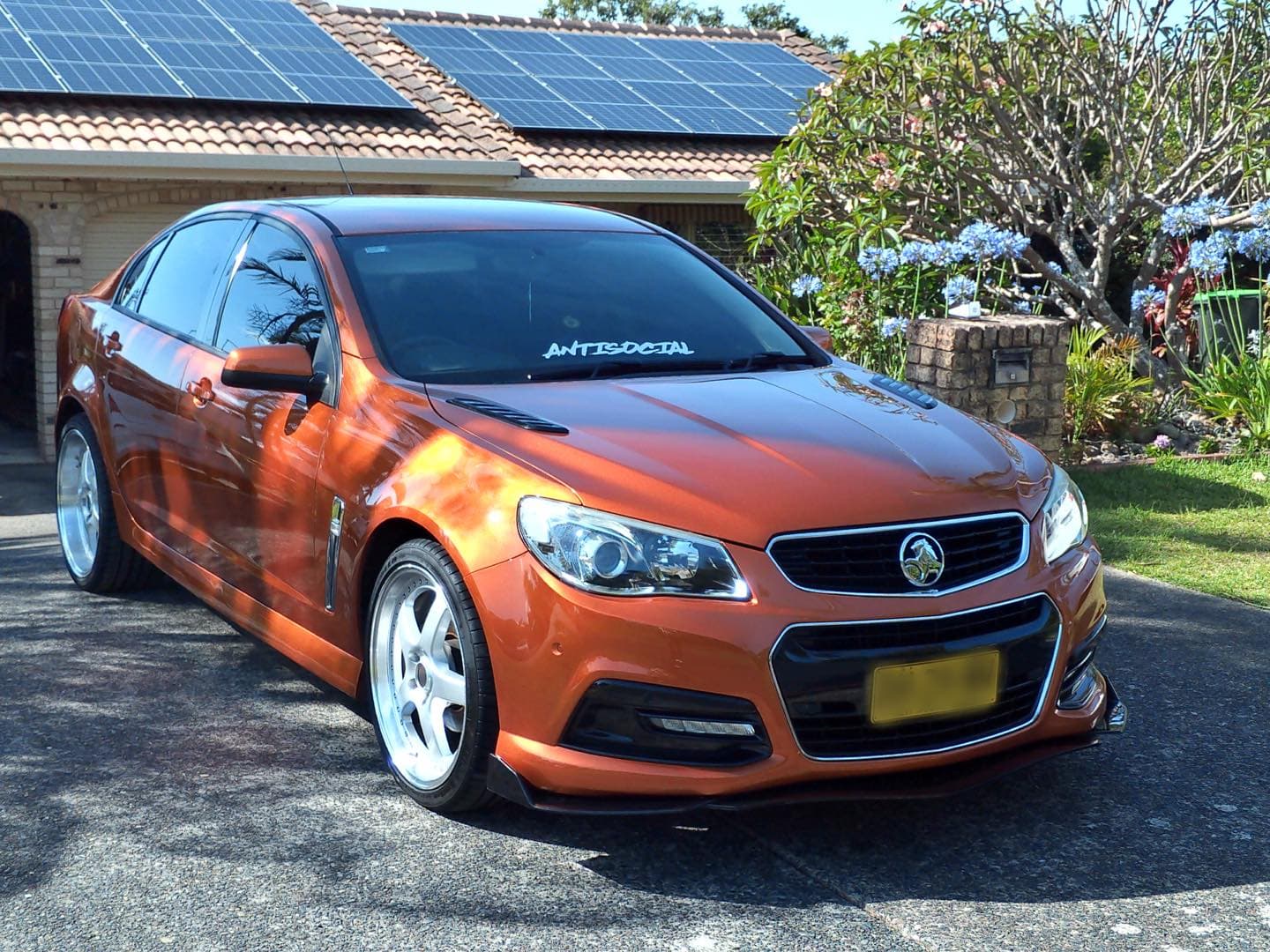 Holden Commodore after exterior ceramic coating