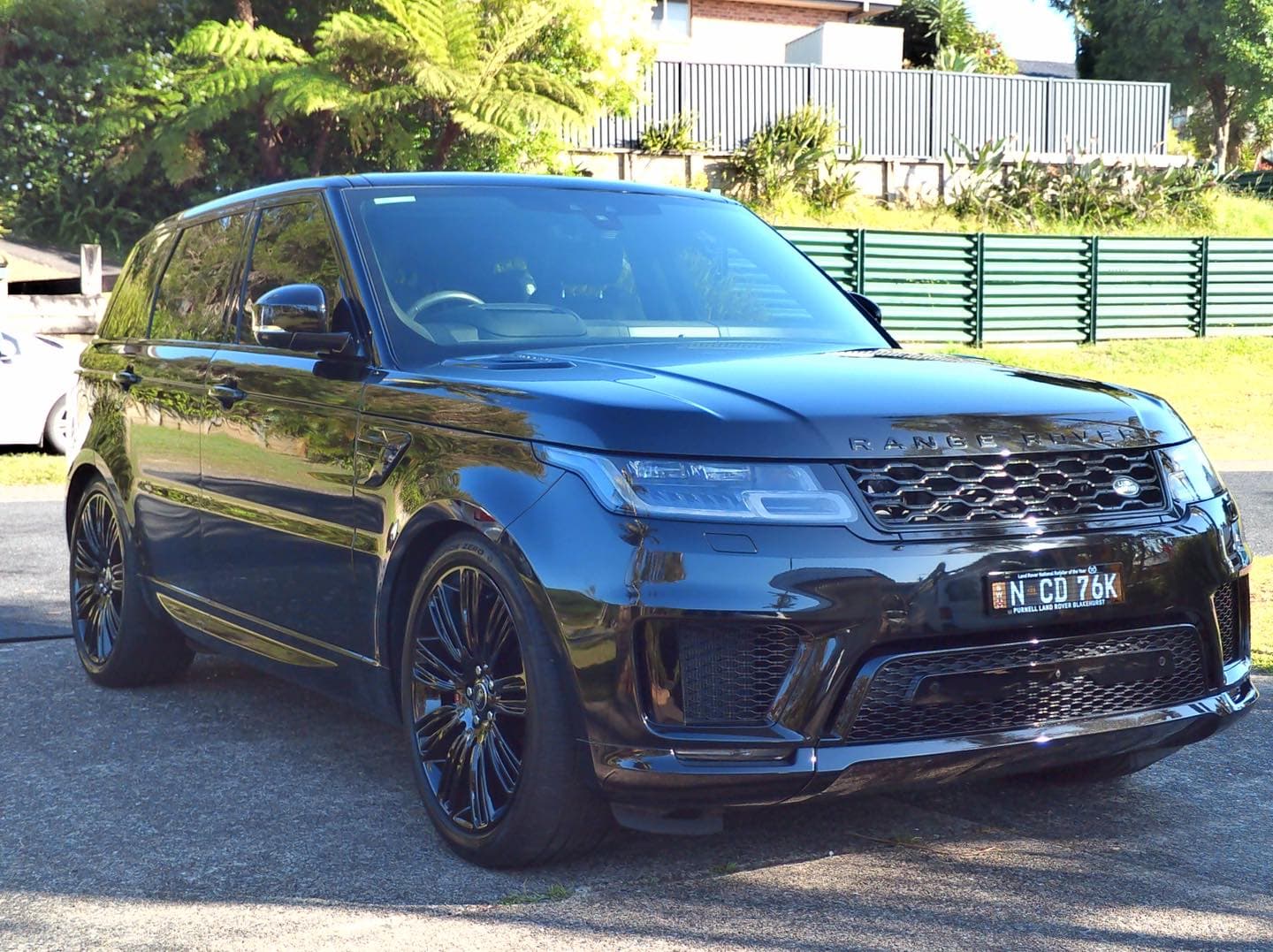 Land Rover Sport after exterior ceramic coating